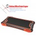 iPhone 6 6s Plus 5.5 - R-Just Red Black Waterproof Shockproof Aluminum Gorilla Glass Metal Military Heavy Duty Bumper Cover Case